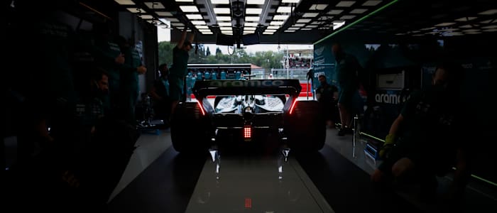 Aston Martin garage
